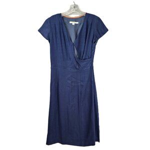 Boden Classic Navy Midi Dress